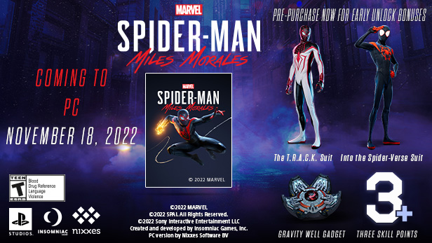 Marvel's Spider-Man: Miles Morales - PC Steam