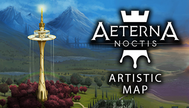 Aeterna Noctis: Artistic Map Steam capsule image