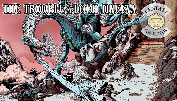 Fantasy Grounds - The Trouble at Loch Jineeva Steam capsule image