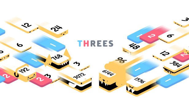 Threes! Steam capsule image