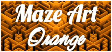 Maze Art: Orange Cover Image