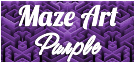 Maze Art: Purple Cover Image