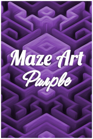 Maze Art: Purple — обложка