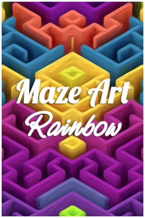 Maze Art: Rainbow cover art