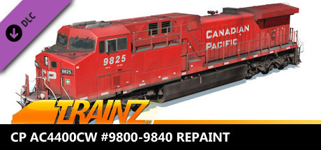 Trainz 2022 DLC - CP AC4400CW #9800-9840 Repaint