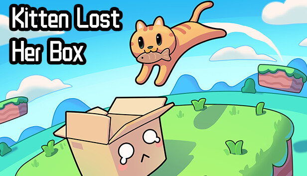 Kitten Lost Her Box Steam capsule image
