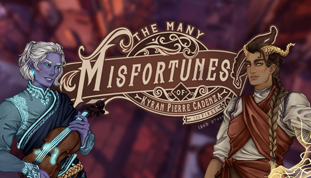 The Many Misfortunes of Kyran Pierre Cadenza the First Steam capsule image