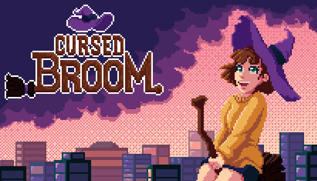Cursed Broom Steam capsule image