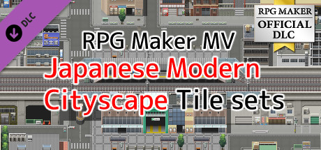 RPG Maker MV - Japanese Modern Cityscape Tileset header image