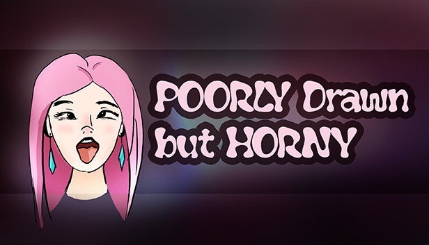 POORLY drawn but HORNY Steam capsule image