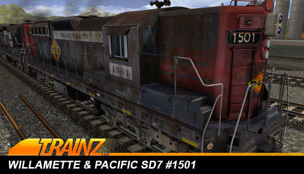 Trainz 2022 DLC - Willamette & Pacific SD7 #1501 Steam capsule image