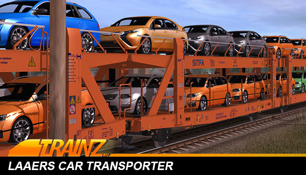 Trainz 2022 DLC - Laaers Car Transporter Steam capsule image