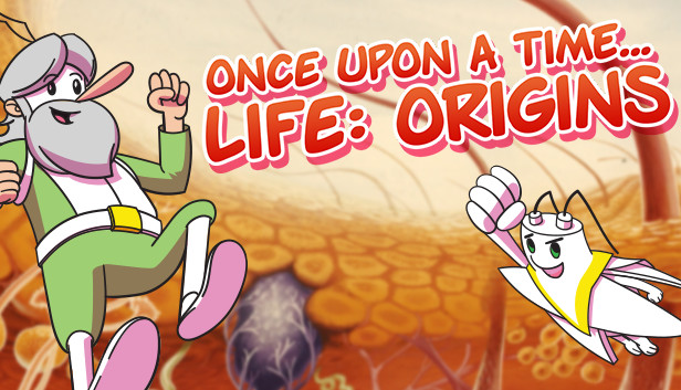 Once Upon a Time...Life: Origins trên Steam sẽ đưa bạn đến với một cuộc hành trình đầy thú vị khám phá lịch sử của chúng ta. Trong game, bạn sẽ được gặp gỡ các nhân vật độc đáo và khám phá những bí mật về sức khỏe và cơ thể con người. Xem hình ảnh liên quan để tìm hiểu thêm về Once Upon a Time...Life: Origins.