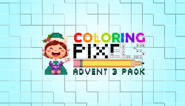 Coloring Pixels - Advent 3 Pack Steam capsule image