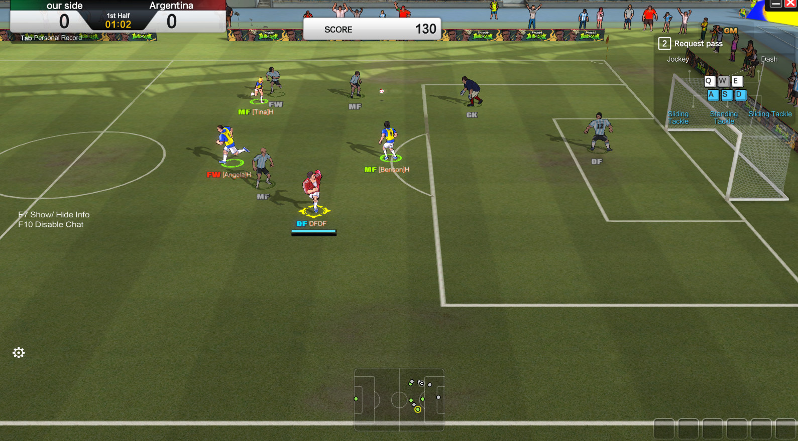 Play with your friends on steam for free! #f2p #steam #football #socce