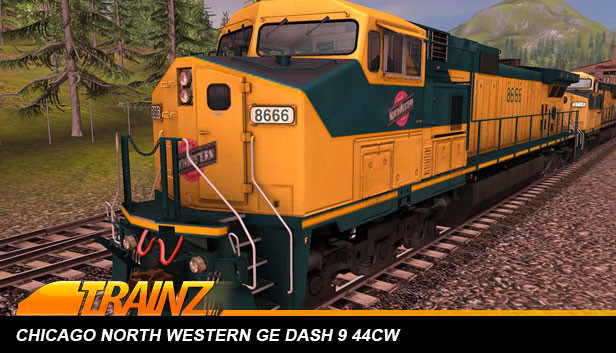 Trainz 2022 DLC - Chicago North Western GE Dash 9 44CW Steam capsule image