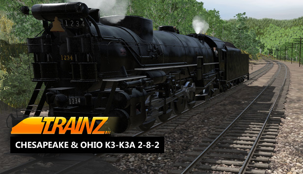Trainz 2022 DLC - Chesapeake & Ohio K3-K3a 2-8-2 Steam capsule image
