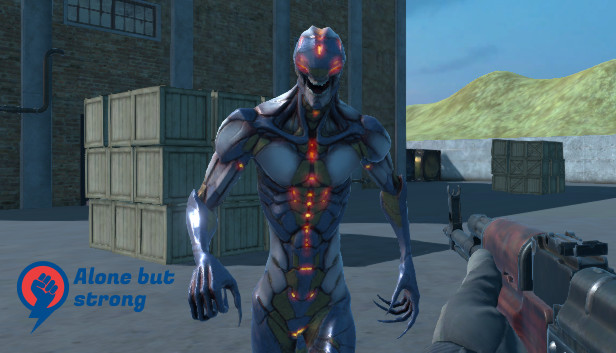 Alone but strong Steam capsule image