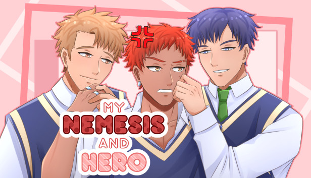 My Nemesis and Hero - Slice of Life Boys Love (BL) Visual Novel Steam capsule image