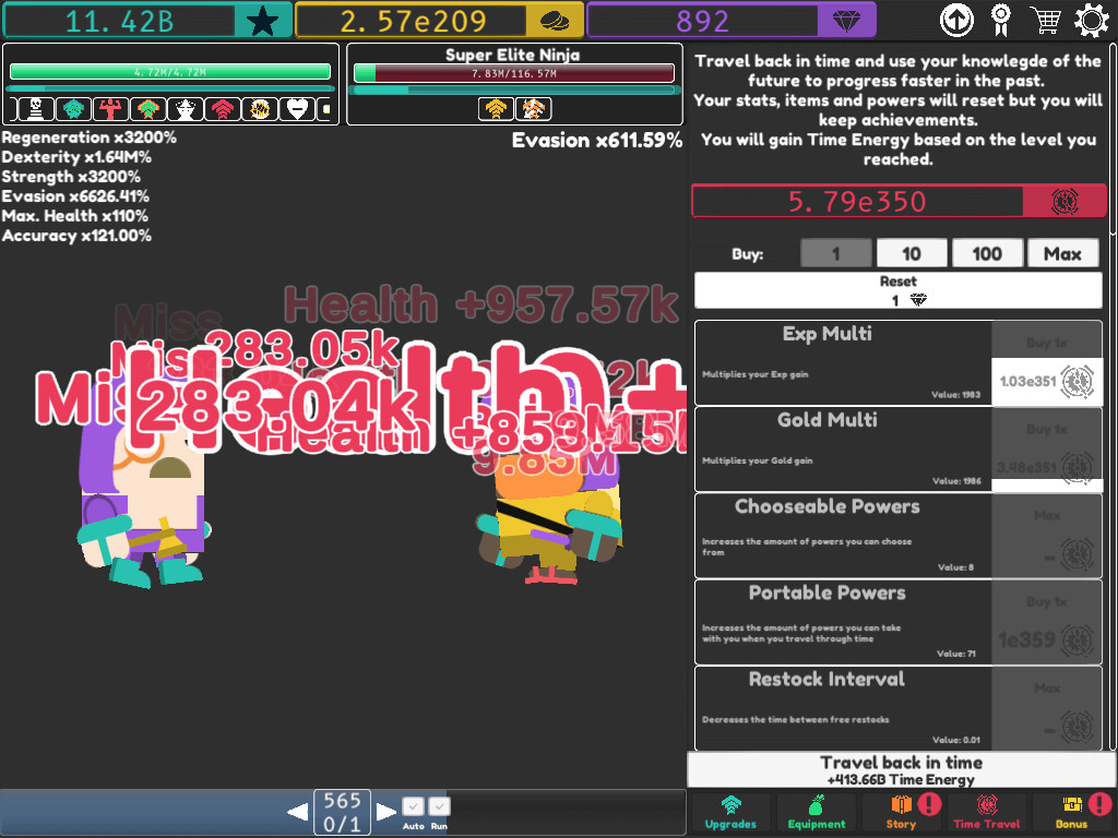 Idle Superpowers on Steam