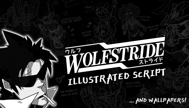 Wolfstride Illustrated Script + Wallpapers Steam capsule image