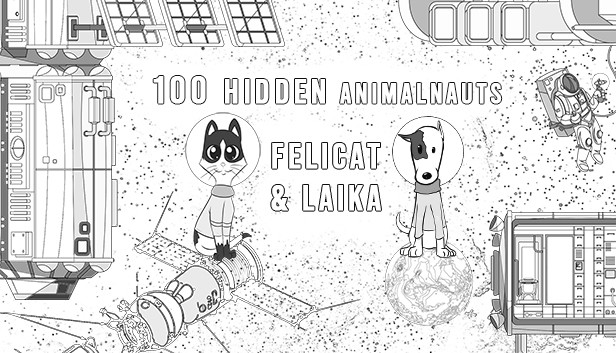 100 Hidden Animalnaults - Felicat & Laika Steam capsule image