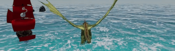 PRESENTATION - Pirate Dragons 1 BreathRedShipNew | RPG Jeuxvidéo
