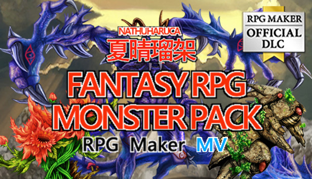 RPG Maker MV - NATHUHARUCA Fantasy RPG Monster Pack Steam capsule image