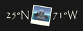 25°N 71°W