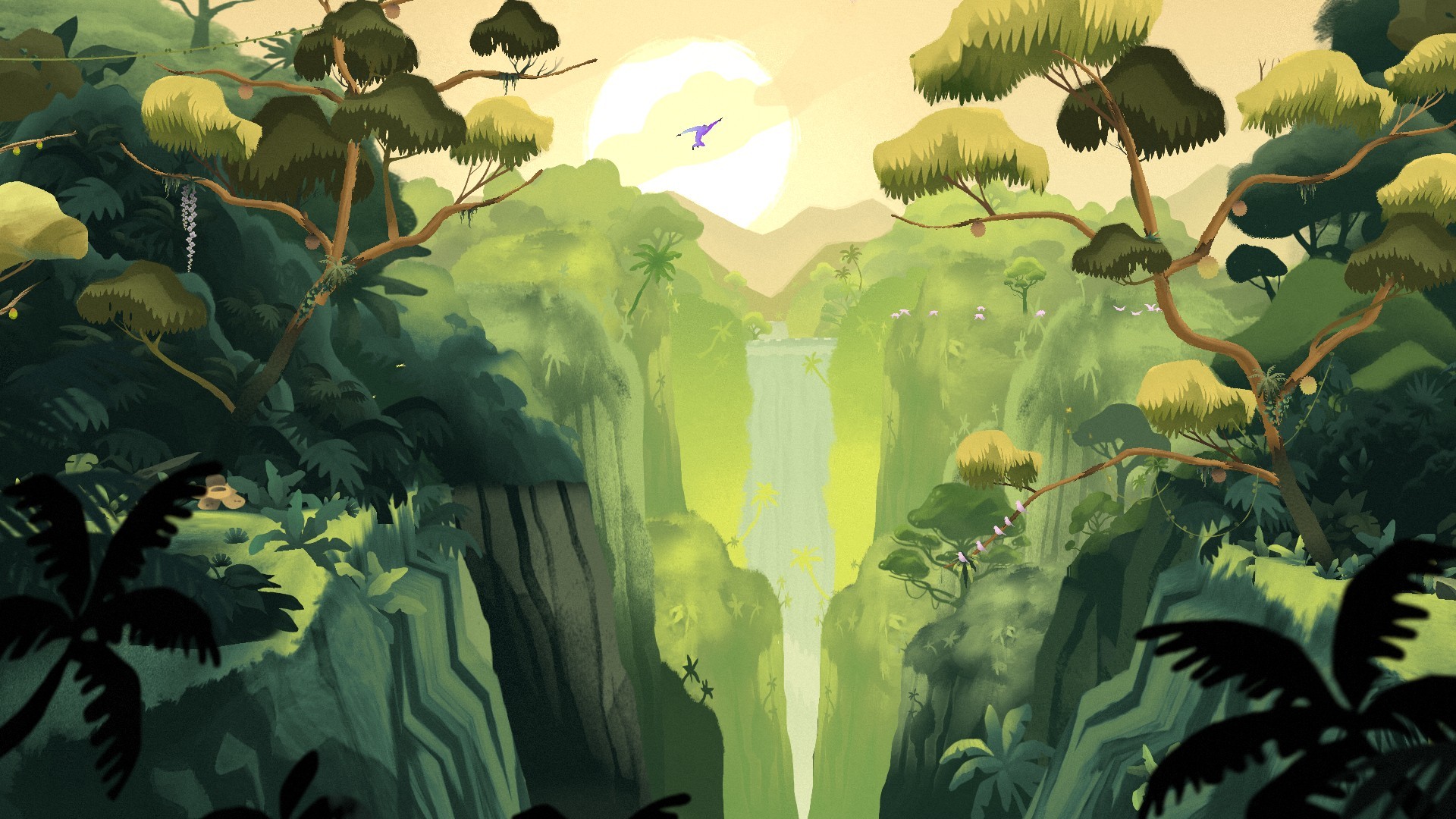 手绘风独立冒险游戏《长臂猿：丛林之外》公布