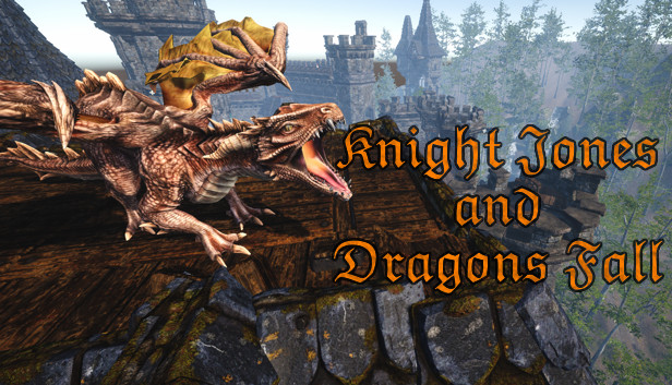 Knight Jones and Dragons Fall Steam capsule image