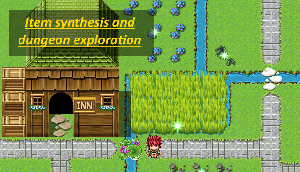 Item synthesis and dungeon exploration Steam capsule image