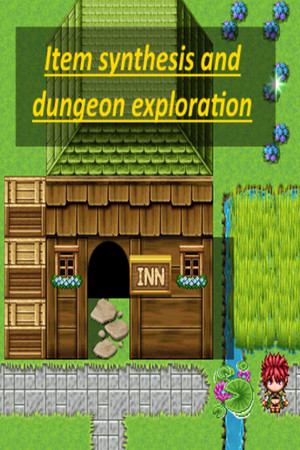 Item synthesis and dungeon exploration cover art