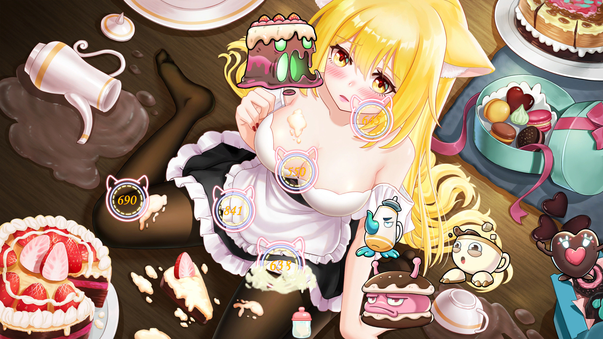 Milk Bottle And Monster Girl
