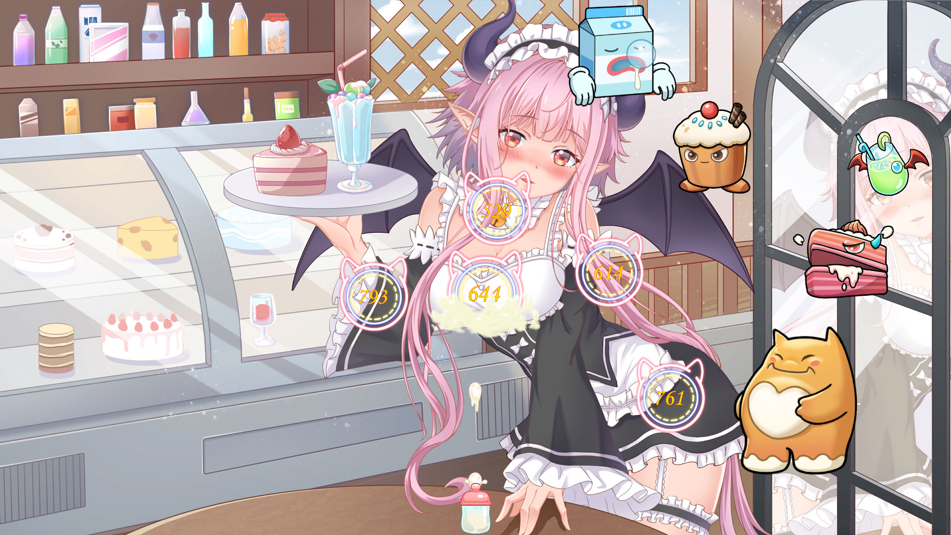 Milk Bottle And Monster Girl