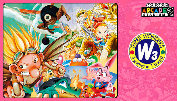 Capcom Arcade 2nd Stadium: THREE WONDERS Steam capsule image