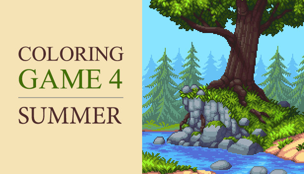Coloring Game 4 – Summer Steam capsule image