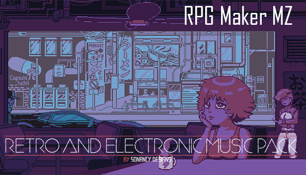 RPG Maker MZ - Retro and Electronic Game Music Steam capsule image