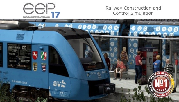 EEP 17 Eisenbahn.exe Professional - Aufbau- und Steuerungssimulation Steam capsule image
