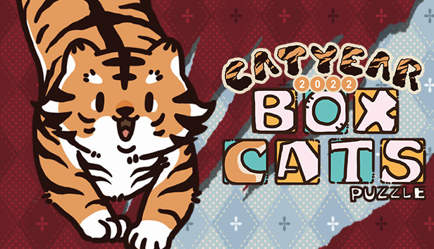 Box Cats Puzzle - Cat Year 2022 Steam capsule image