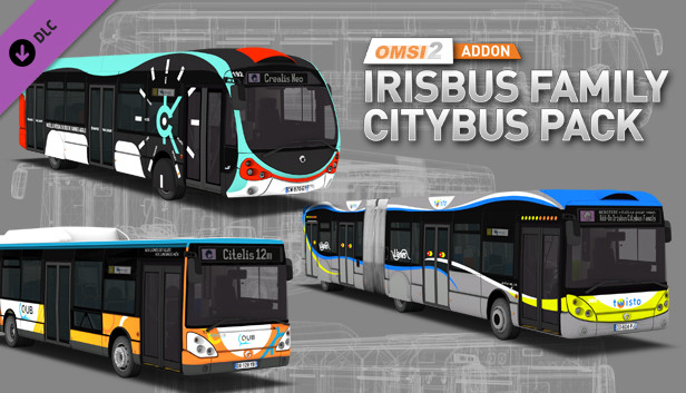 OMSI 2 Add-on Irisbus Familie Citybus Pack Steam capsule image