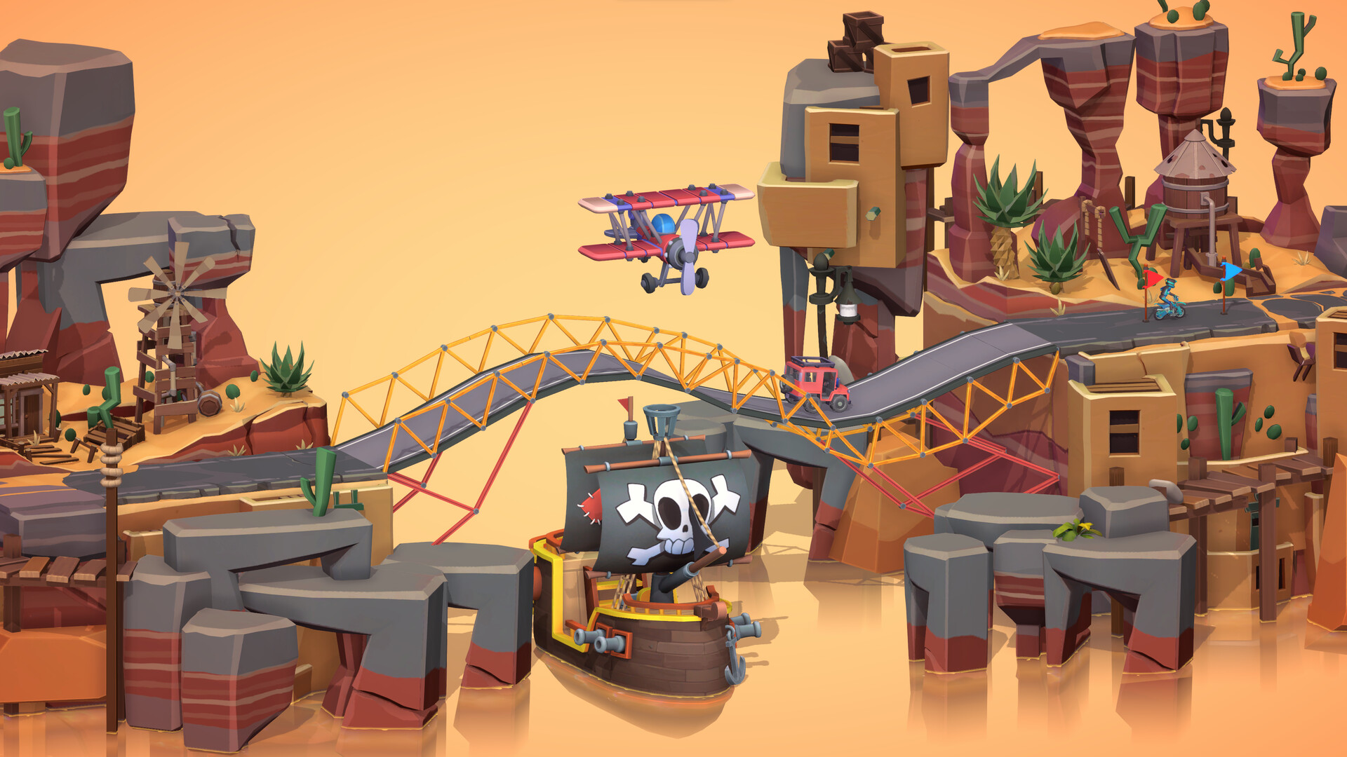 桥梁建造师3/3Poly Bridge 3 -（v1.3.3）