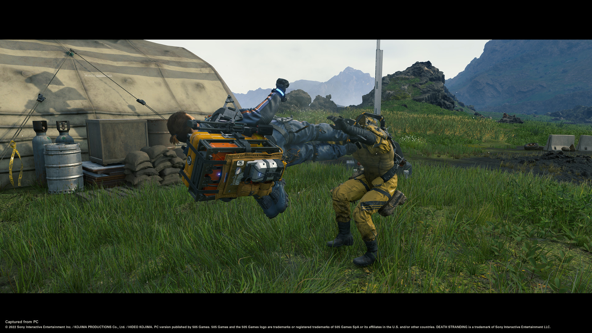 《死亡搁浅(DEATH STRANDING DIRECTOR’S CUT)》(v1.05版联动赛博朋克2077内容)插图9 《死亡搁浅(DEATH STRANDING DIRECTOR’S CUT)》(v1.05版联动赛博朋克2077内容)插图9