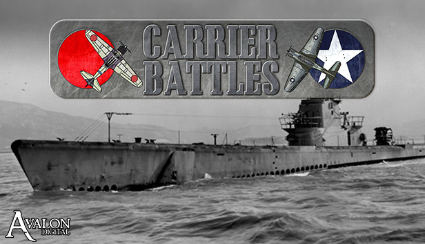 Carrier Battles - Submarines & Torpedo Alley scenario Steam capsule image