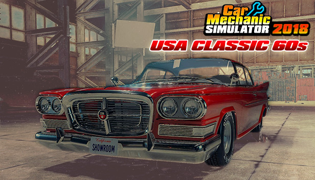 Car Mechanic Simulator 2018 - USA Classics 60s DLC Steam capsule image