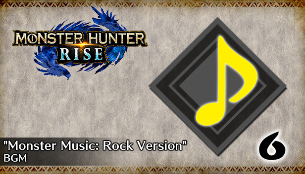 Monster Hunter Rise - "Monster Music: Rock Version" BGM Steam capsule image