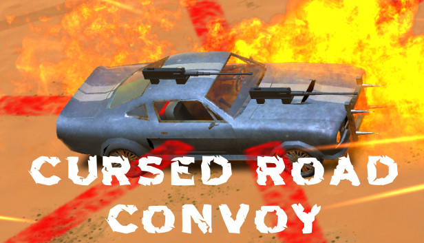Cursed Road Convoy Steam capsule image