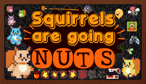 Squirrels are going nuts Steam capsule image