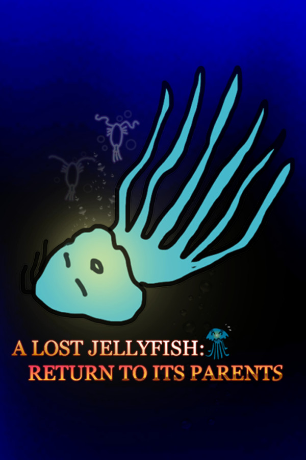A lost jellyfish: Return to its parents