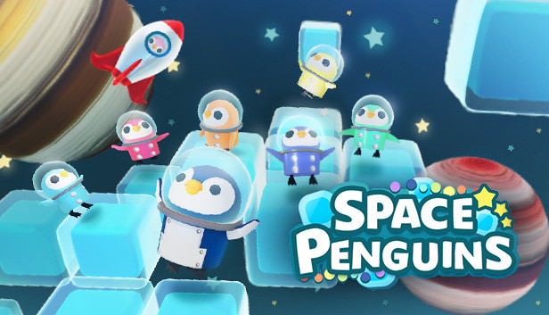 Space Penguins Steam capsule image